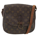 LOUIS VUITTON Monogram Saint Cloud GM Shoulder Bag M51242 LV Auth BA11665-1