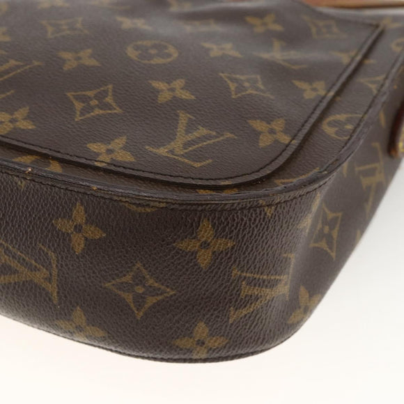 LOUIS VUITTON Monogram Saint Cloud GM Shoulder Bag M51242 LV Auth BA11665