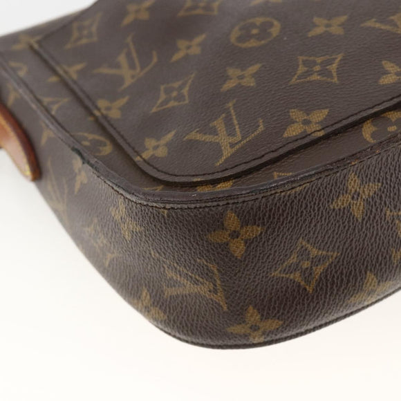 LOUIS VUITTON Monogram Saint Cloud GM Shoulder Bag M51242 LV Auth BA11665