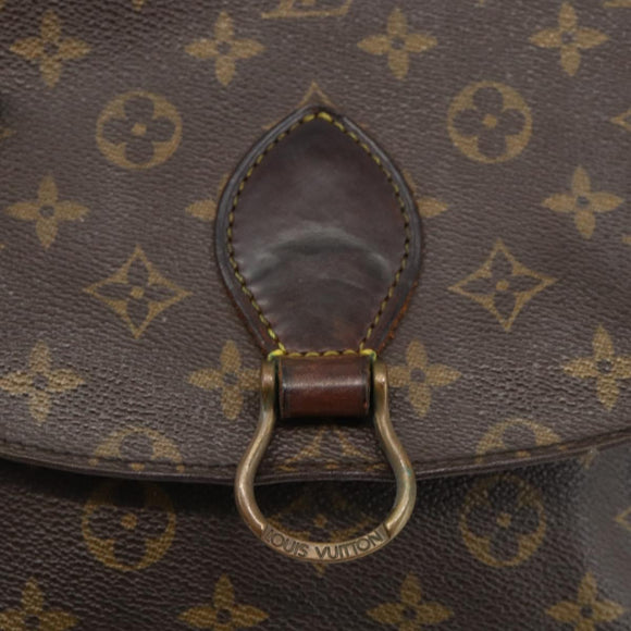 LOUIS VUITTON Monogram Saint Cloud GM Shoulder Bag M51242 LV Auth BA11665