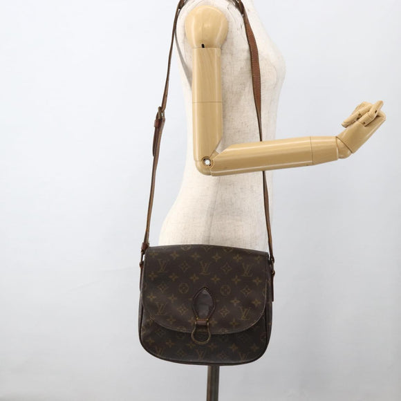 LOUIS VUITTON Monogram Saint Cloud GM Shoulder Bag M51242 LV Auth BA11665