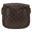 LOUIS VUITTON Monogram Saint Cloud GM Shoulder Bag M51242 LV Auth BA11665-2