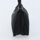 PRADA Accessory Pouch Nylon Black Silver Auth BA11668-3
