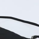 PRADA Accessory Pouch Nylon Black Silver Auth BA11668-8