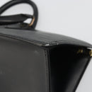LOUIS VUITTON Epi Sac Triangle Hand Bag Black M52092 LV Auth BA11684-16
