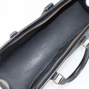LOUIS VUITTON Epi Sac Triangle Hand Bag Black M52092 LV Auth BA11684-10