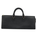 LOUIS VUITTON Epi Sac Triangle Hand Bag Black M52092 LV Auth BA11684-13