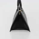 LOUIS VUITTON Epi Sac Triangle Hand Bag Black M52092 LV Auth BA11684-3