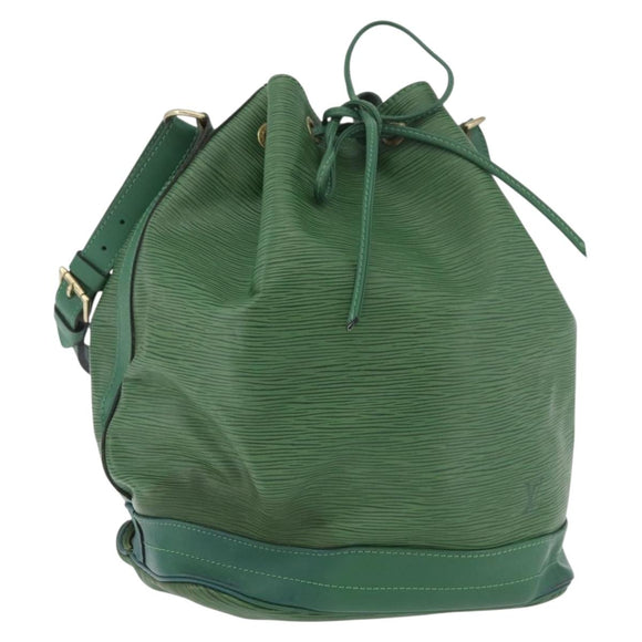 LOUIS VUITTON Epi Noe Shoulder Bag Green M44004 LV Auth BA11687