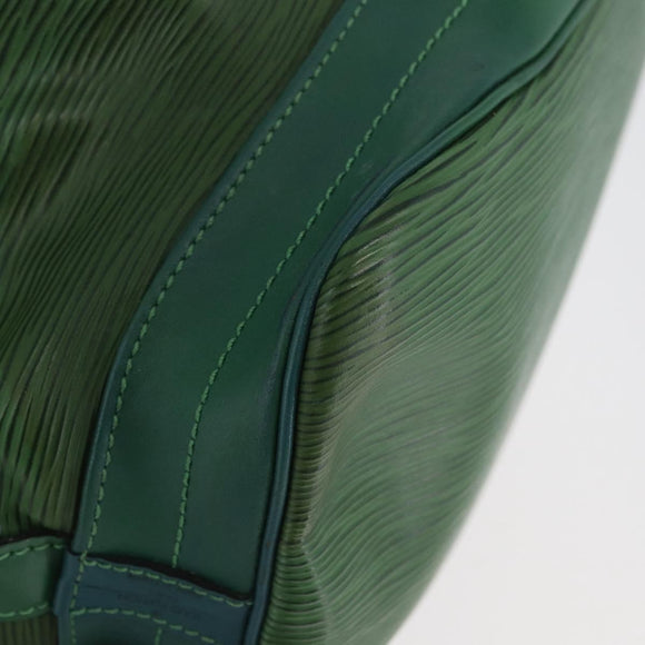 LOUIS VUITTON Epi Noe Shoulder Bag Green M44004 LV Auth BA11687