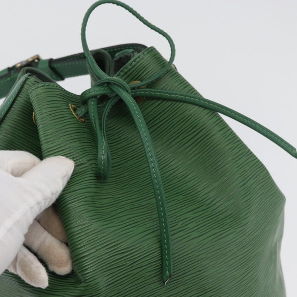LOUIS VUITTON Epi Noe Shoulder Bag Green M44004 LV Auth BA11687