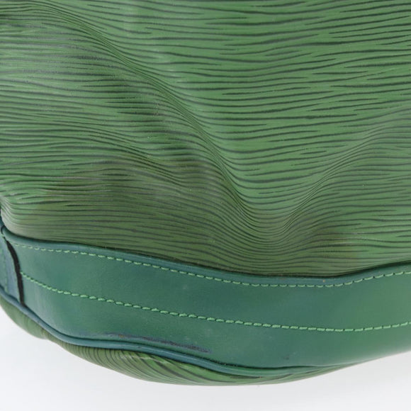 LOUIS VUITTON Epi Noe Shoulder Bag Green M44004 LV Auth BA11687