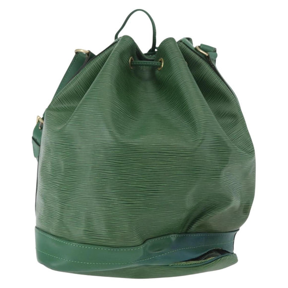 LOUIS VUITTON Epi Noe Shoulder Bag Green M44004 LV Auth BA11687