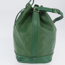 LOUIS VUITTON Epi Noe Shoulder Bag Green M44004 LV Auth BA11687-6