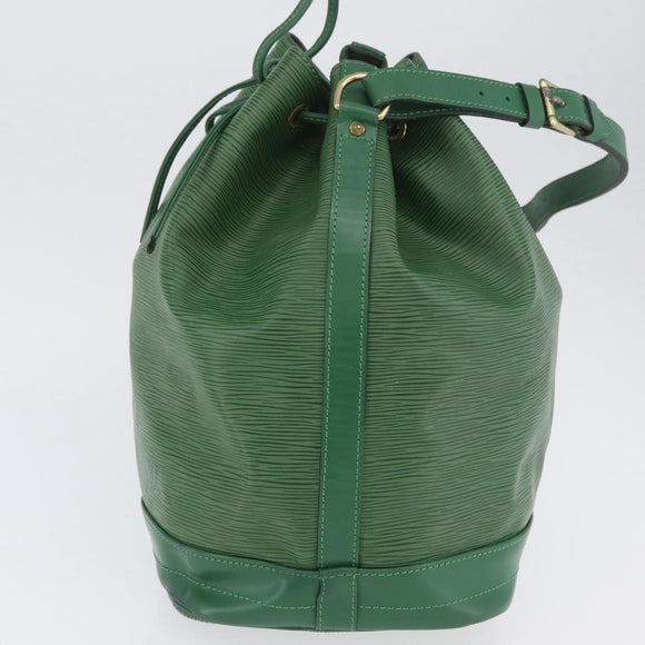 LOUIS VUITTON Epi Noe Shoulder Bag Green M44004 LV Auth BA11687