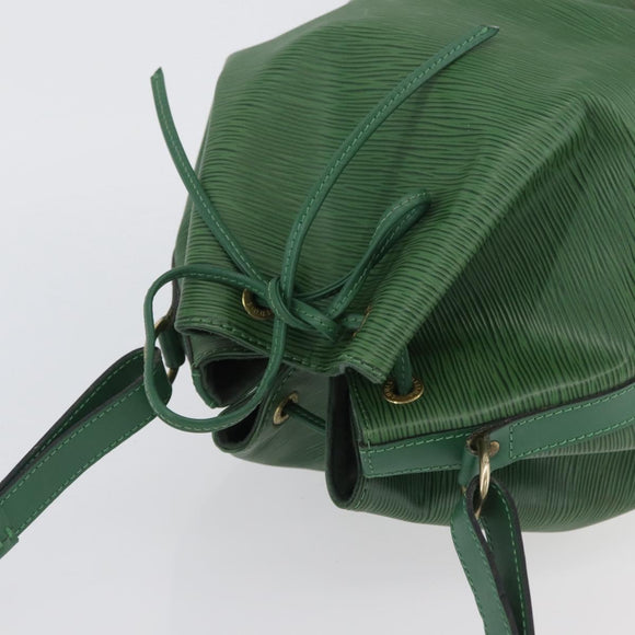 LOUIS VUITTON Epi Noe Shoulder Bag Green M44004 LV Auth BA11687