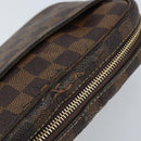 LOUIS VUITTON Damier Ebene Pochette Billets Macau Clutch Bag N61739 Auth BA11690-8