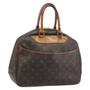 LOUIS VUITTON Monogram Deauville Hand Bag M47270 LV Auth BA11692-1