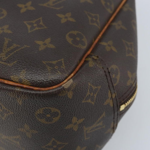 LOUIS VUITTON Monogram Deauville Hand Bag M47270 LV Auth BA11692