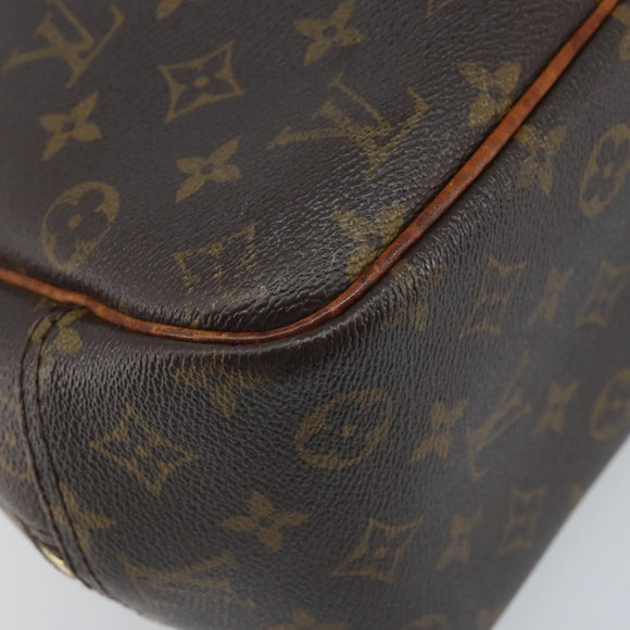 LOUIS VUITTON Monogram Deauville Hand Bag M47270 LV Auth BA11692