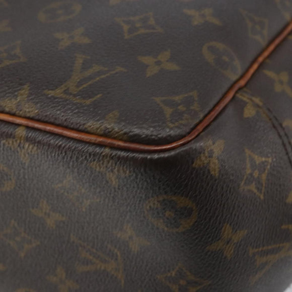 LOUIS VUITTON Monogram Deauville Hand Bag M47270 LV Auth BA11692