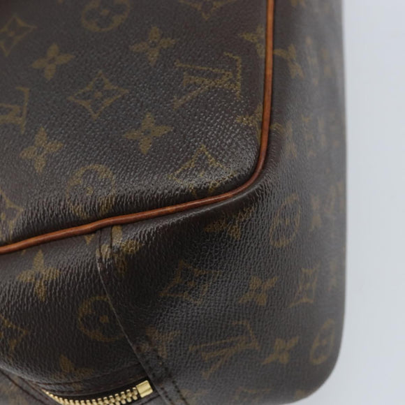 LOUIS VUITTON Monogram Deauville Hand Bag M47270 LV Auth BA11692