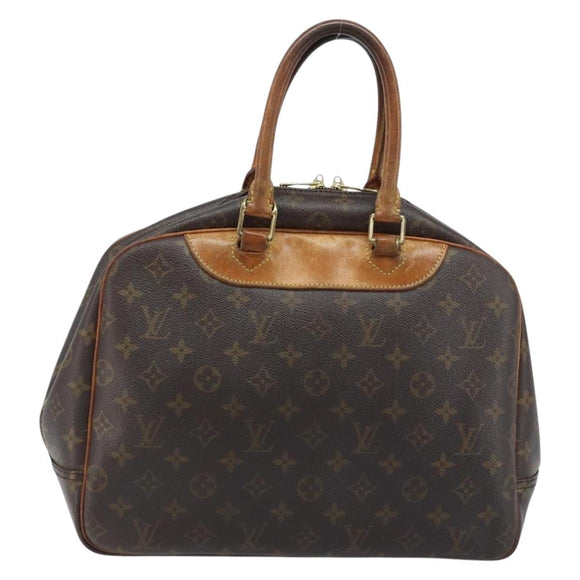 LOUIS VUITTON Monogram Deauville Hand Bag M47270 LV Auth BA11692