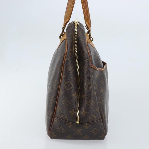 LOUIS VUITTON Monogram Deauville Hand Bag M47270 LV Auth BA11692