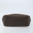 LOUIS VUITTON Monogram Deauville Hand Bag M47270 LV Auth BA11692-5