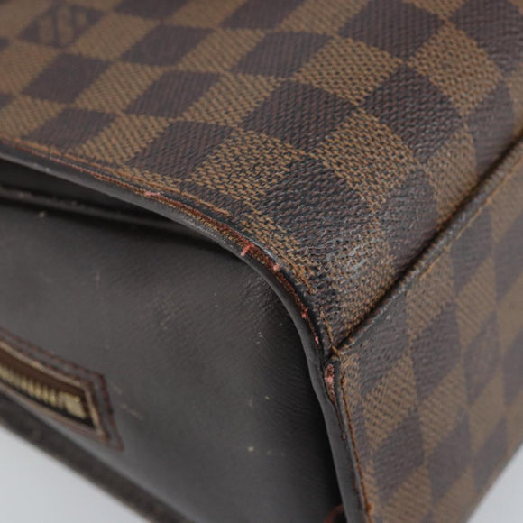 LOUIS VUITTON Damier Ebene Triana Hand Bag N51155 LV Auth BA11693