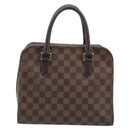 LOUIS VUITTON Damier Ebene Triana Hand Bag N51155 LV Auth BA11693-13