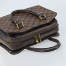 LOUIS VUITTON Damier Ebene Triana Hand Bag N51155 LV Auth BA11693-6