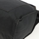 FENDI Hand Bag Canvas Black Silver Auth BA11699-9