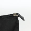 FENDI Hand Bag Canvas Black Silver Auth BA11699-10