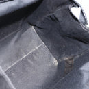 FENDI Hand Bag Canvas Black Silver Auth BA11699-18