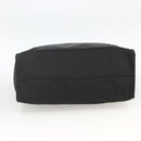FENDI Hand Bag Canvas Black Silver Auth BA11699-5
