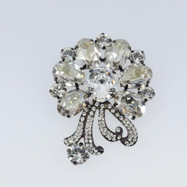 DOLCE&GABBANA Brooch metal Silver Auth BA11700 - 0