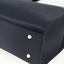 SAINT LAURENT Shoulder Bag Nylon Navy Silver Auth BA11701-12