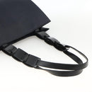 SAINT LAURENT Shoulder Bag Nylon Navy Silver Auth BA11701-7