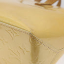 LOUIS VUITTON Monogram Vernis Reade PM Bag Marshmallow Pink M91306 Auth BA1171-9