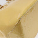 LOUIS VUITTON Monogram Vernis Reade PM Bag Marshmallow Pink M91306 Auth BA1171-14