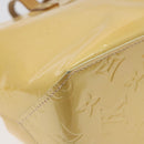 LOUIS VUITTON Monogram Vernis Reade PM Bag Marshmallow Pink M91306 Auth BA1171-16