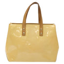 LOUIS VUITTON Monogram Vernis Reade PM Bag Marshmallow Pink M91306 Auth BA1171-13