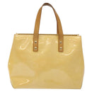 LOUIS VUITTON Monogram Vernis Reade PM Bag Marshmallow Pink M91306 Auth BA1171-2