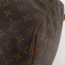 LOUIS VUITTON Monogram Keepall 55 Boston Bag M41424 LV Auth BA11712-14