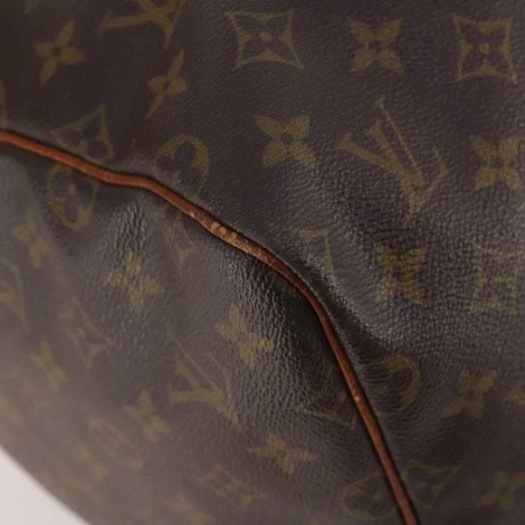 LOUIS VUITTON Monogram Keepall 55 Boston Bag M41424 LV Auth BA11712