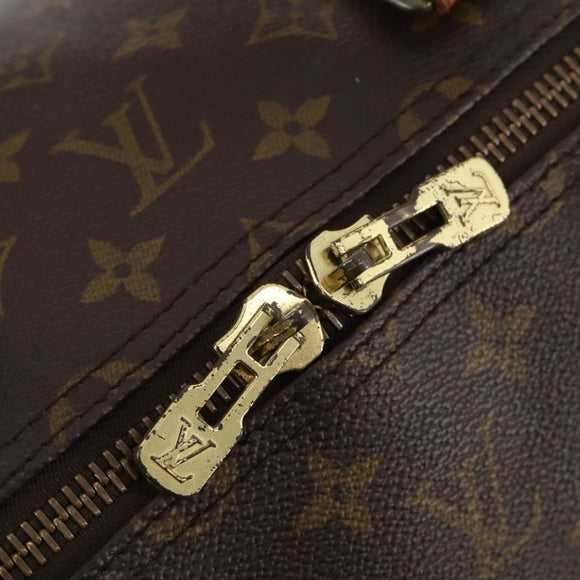LOUIS VUITTON Monogram Keepall 55 Boston Bag M41424 LV Auth BA11712