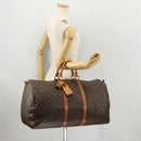 LOUIS VUITTON Monogram Keepall 55 Boston Bag M41424 LV Auth BA11712-22