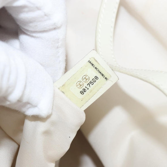 CHANEL New Travel Line Tote Bag Nylon Pink Gold CC Auth BA11718