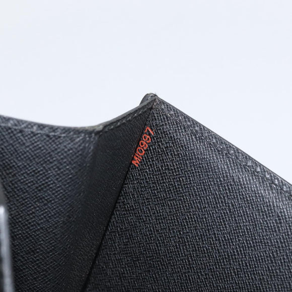 LOUIS VUITTON Epi Serviette Conseiller Business Bag Black M54422 LV Auth BA11719